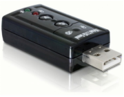 DeLOCK USB Sound Adapter 7.1 (61645), zvuková karta