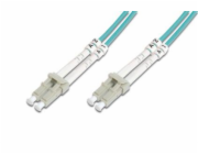 DIGITUS Fiber Optic Patch Cord, LC to LC, Multimode, OM3, 50/125 µ, Duplex Length 3m