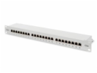 Digitus DN-91524S Digitus Patch Panel, CAT5E, stíněný, 24...