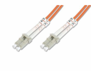 DIGITUS Fiber Optic Patch Cord, LC to LC, Multimode, OM2, 50/125 µ, Duplex Length 3m