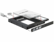 Delock Slim SATA 5,25 instalační rámeček pro 1 x 2,5" SATA HDD/SSD (61993)