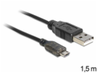 Delock datový a nabíjecí kabel USB A samec > USB micro B ...