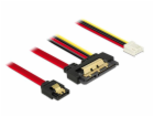 DeLOCK adaptérový kabel SATA 7Pin + Floppy 4Pin > SATA 22Pin