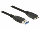 Delock Kabel USB 3.0 Typ-A samec > USB 3.0 Typ Micro-B sa...