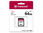 TRANSCEND SDXC karta 64GB 300S, UHS-I U3 V10 (R:100/W:25 ...