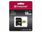 Transcend 16GB microSDHC 500S UHS-I U3 V30 (Class 10) MLC...