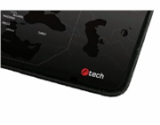 C-TECH herní podložka pod myš MP-01W (World), 900x270x4mm, obšité okraje