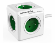 Zásuvka prodluž. PowerCube EXTENDED, Green, 5-ti rozbočka, kabel 1,5m