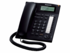 Panasonic KX-TS880FXB - jednolinkový telefon, černý