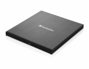 VERBATIM externí mechanika Slimline Blu-ray Writer (USB 3.1, USB-C)  Zdarma BR Disc 25GB (CD DVD BD + NERO