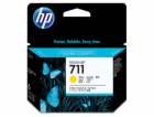 HP 711 Yellow DJ Ink Cart, 29 ml, 3-pack, CZ136A