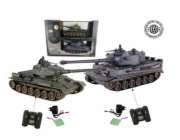 R/C Tank 1:28 T34 vs Tiger (sada 2ks)