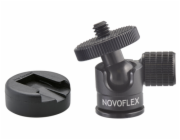 Novoflex Ball Head small with Hot Shoe