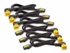 APC Power Cord Kit (6 ea),Locking,C13toC14 (90Dg),0.6m AP...