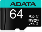 ADATA MicroSDXC karta 64GB Premier Pro UHS-I V30S (R:100/...