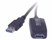 PREMIUMCORD USB 3.0 repeater a prodlužovací kabel A/M-A/F 5m