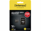 Intenso microSDXC Cards    256GB Class 10 UHS-I Premium