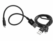 Verbatim Micro USB Cable Sync & Charge 100cm cerna + 30 cm cerna