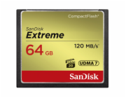 SanDisk Compact Flash 64GB Extreme (R:120/W:85 MB/s) UDMA7