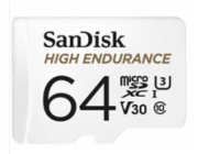 SanDisk High Endurance/micro SDXC/64GB/100MBps/UHS-I U3 / Class 10/+ Adaptér