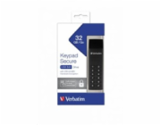 VERBATIM USB 3.0 Drive 32 GB - Keypad Secure (R:160/W:130 MB/s) GDPR 49427