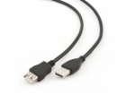 Gembird 3m USB 2.0 A M/FM USB kabel USB A Černá