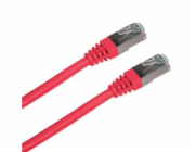 Patch cord FTP cat5e 1M červený