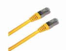 Patch cord FTP cat5e 0,5M žlutý