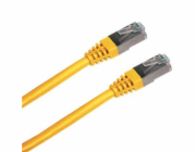 Patch cord FTP cat5e 0,5M žlutý