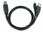 GEMBIRD Kabel USB 2.0 A-Mini B (5pin) propojovací 0,9m DU...