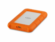 LaCie HDD Externí Rugged 2.5" 5TB - USB-C, Oranžová