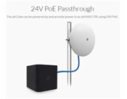 UBNT airCube AC [router/AP 2.4GHz+5GHz 802.11n/ac, 2x2MIMO, 300Mbps+866Mbps, 4x1000Mbps Ethernet, PoE passthrough]