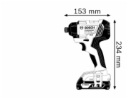 Bosch GDR 18V-160 Professional 0.601.9G5.10  Akku rázový utahovák