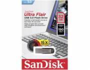 SanDisk Cruzer Ultra Flair  32GB USB 3.0 150MB/s  SDCZ73-032G-G46 B657649