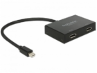 Delock Displayport 1.2 Rozbočovač 1 x mini Displayport in...