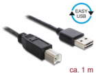 Kabel DeLOCK EASY-USB 2.0, zástrčka USB-A > zástrčka USB-B