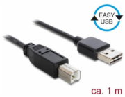 Kabel DeLOCK EASY-USB 2.0, zástrčka USB-A > zástrčka USB-B