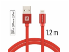 Swissten Datový Kabel Textile Usb / Lightning Mfi 1,2 M Č...