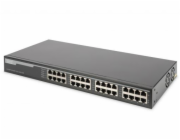 DIGITUS Professional 16 port gigabit PoE+ injector