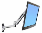 ERGOTRON LX Sit-Stand Wall Mount LCD Arm, Polished - flexibilní nástěnný držák pro minitory max. 42"