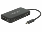 USB Adapter, USB-C Stecker > VGA + HDMI + DVI + DisplayPo...