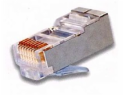 Konektor STP RJ45 (8p8c), Cat5E, 50µm, licna(lanko) - 100 ks