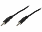 Kabel LogiLink Jack 3,5 mm – Jack 3,5 mm 10 m černý (CA1053)