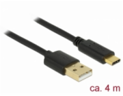 Delock USB 2.0 kabel Typ-A na Type-C 4 m