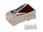 Konektor STP RJ45 (8p8c), Cat6, 50µm, skládaný, licna - 1...