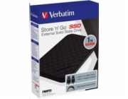 VERBATIM externí SSD 1TB Store ´n´ Go Portable USB3.2 Gen 1, černá