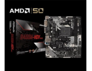 ASRock B450M-HDV R4.0 ASRock B450M-HDV R4.0 / AM4 / 2x DDR4 DIMM / HDMI / DVI-D / VGA / M.2 / mATX