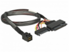 Delock kabel SFF-8643 samec > U.2 SFF-8639 samec + SATA n...