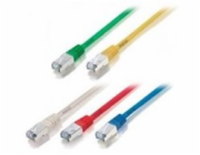 Equip RJ-45/RJ-45, kat.5e, SF/UTP, modrá, 15m (705438)