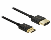 Kabel Delock HDMI Mini - HDMI 2m černý (84778)